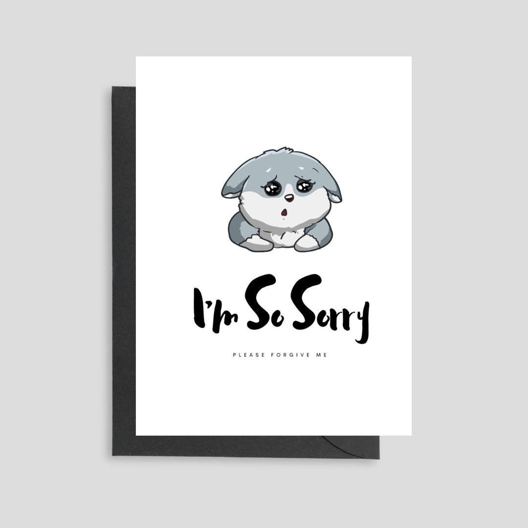 I'm So Sorry Card