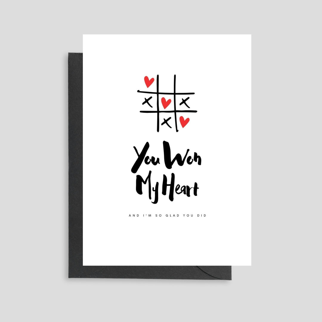 You Won My Heart Card