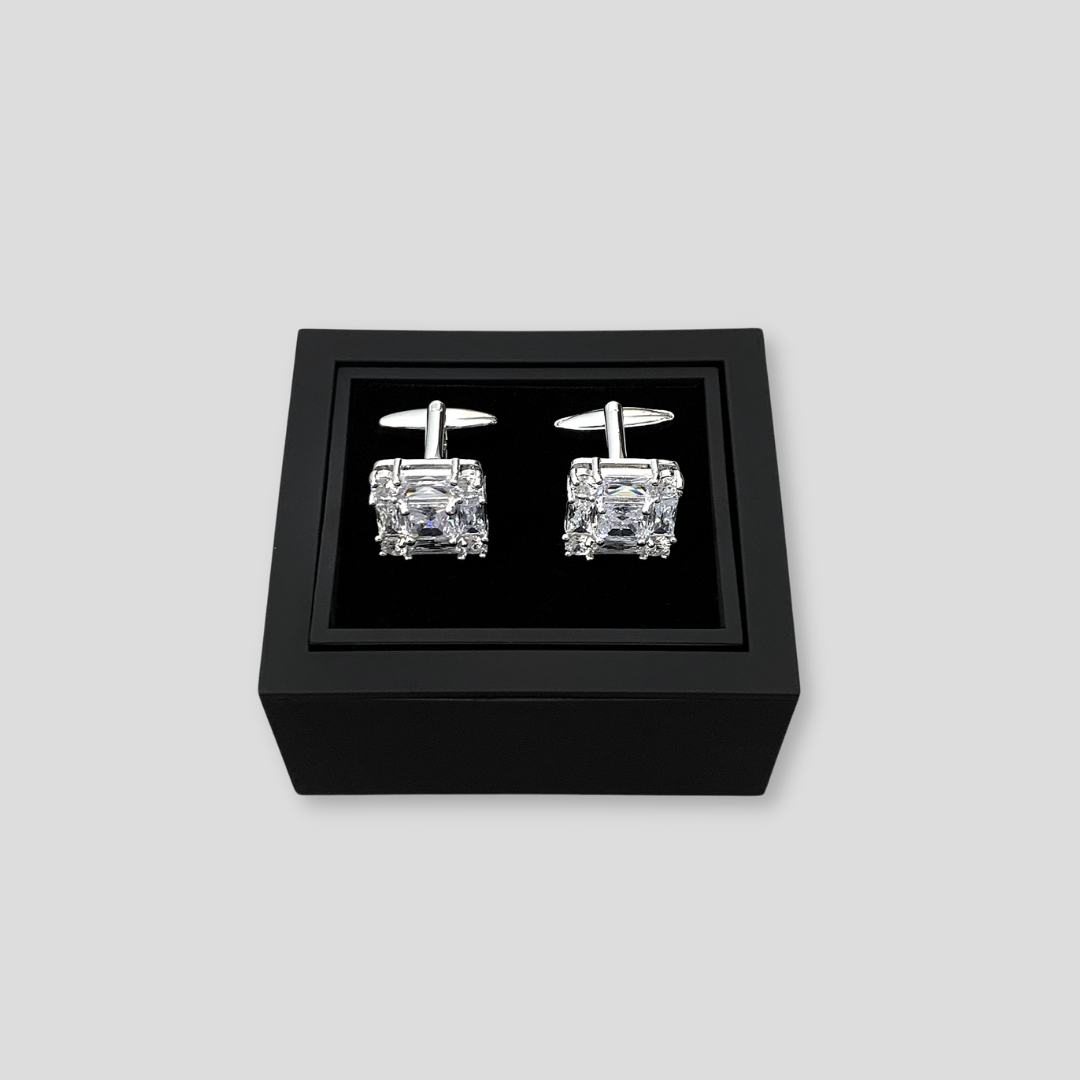 Milano Silver Cufflinks