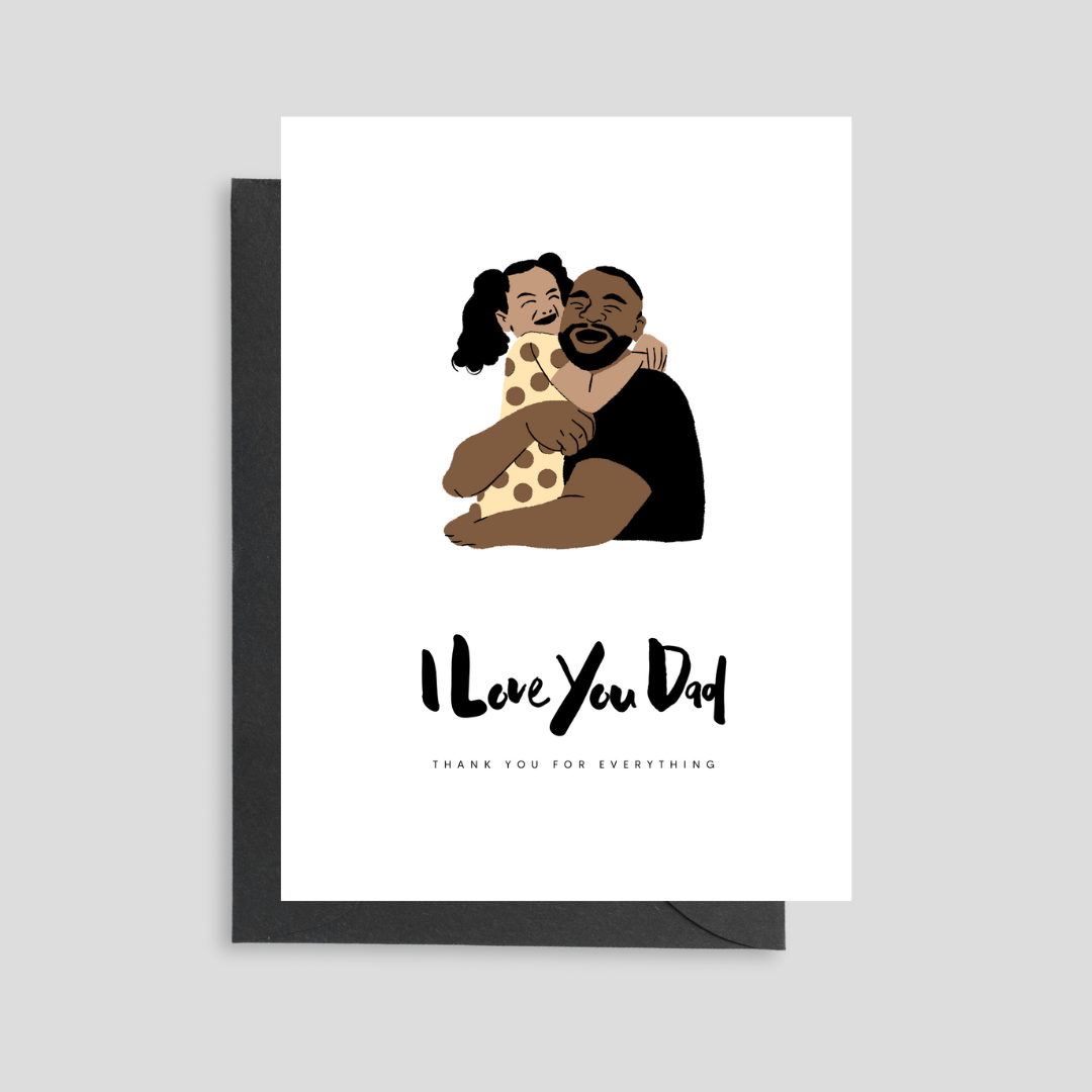 I Love You Dad Card
