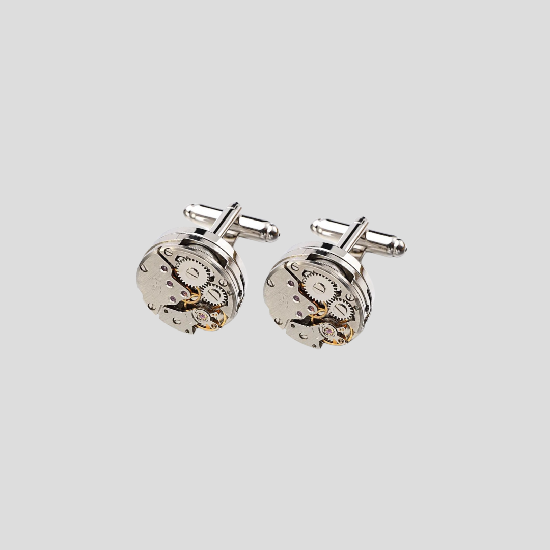 Gear Mechanical Cufflinks