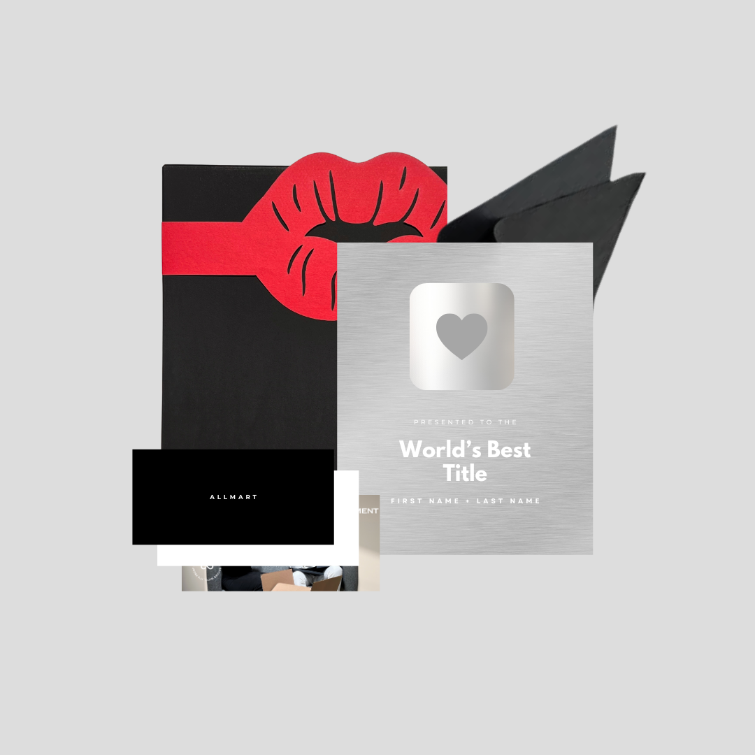 The Award Plaque (9” x 11”)