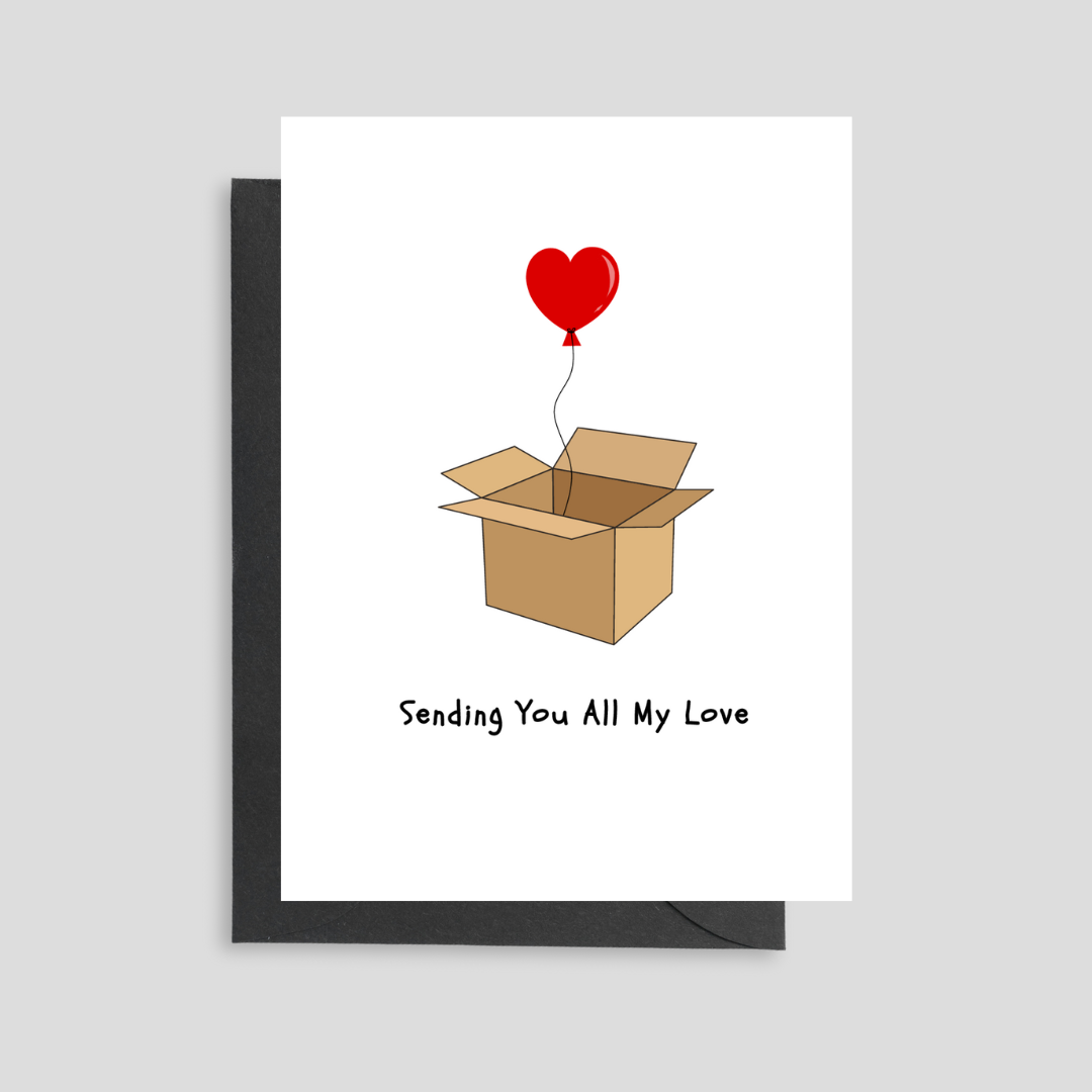 Sending You All My Love Card