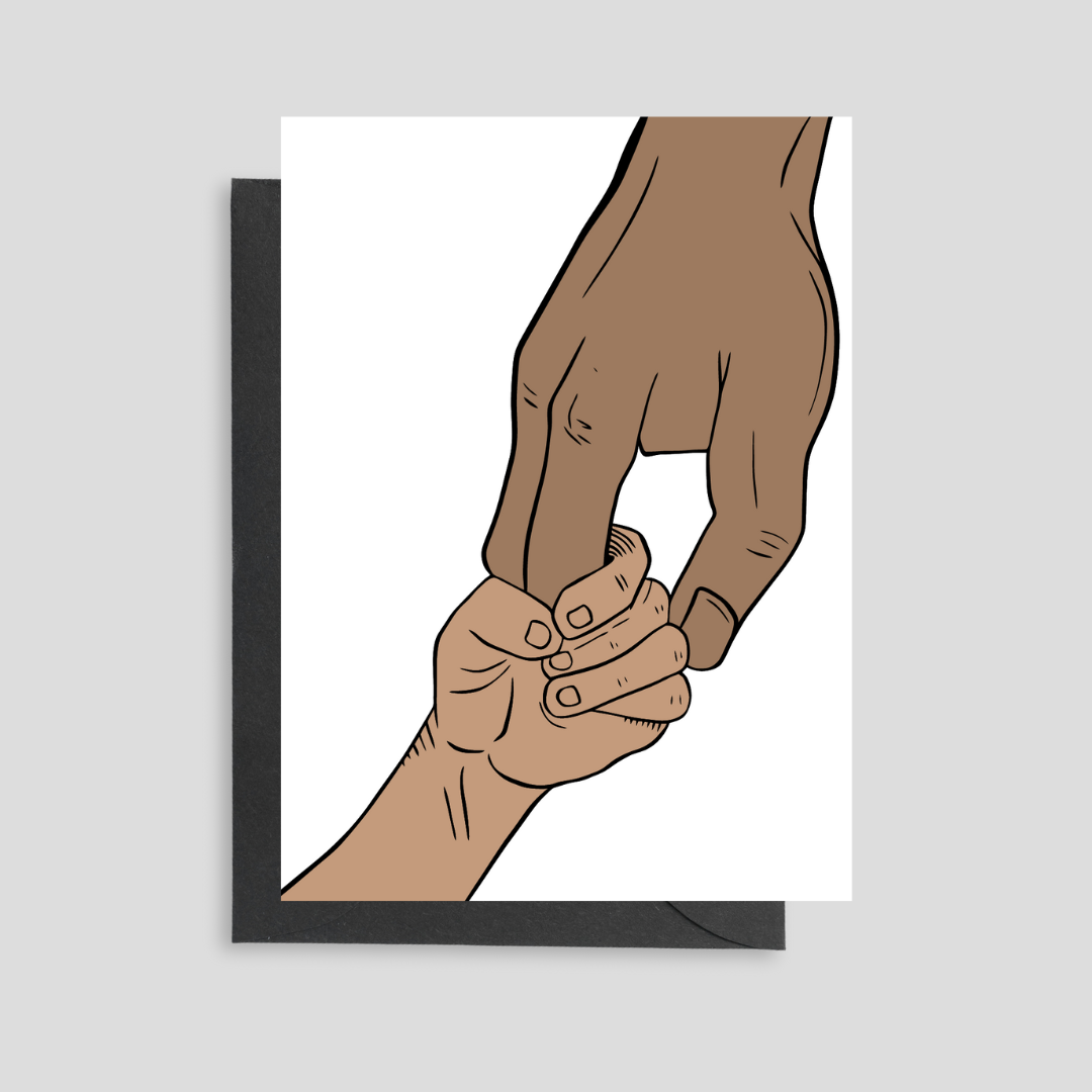 Father's Hand Card