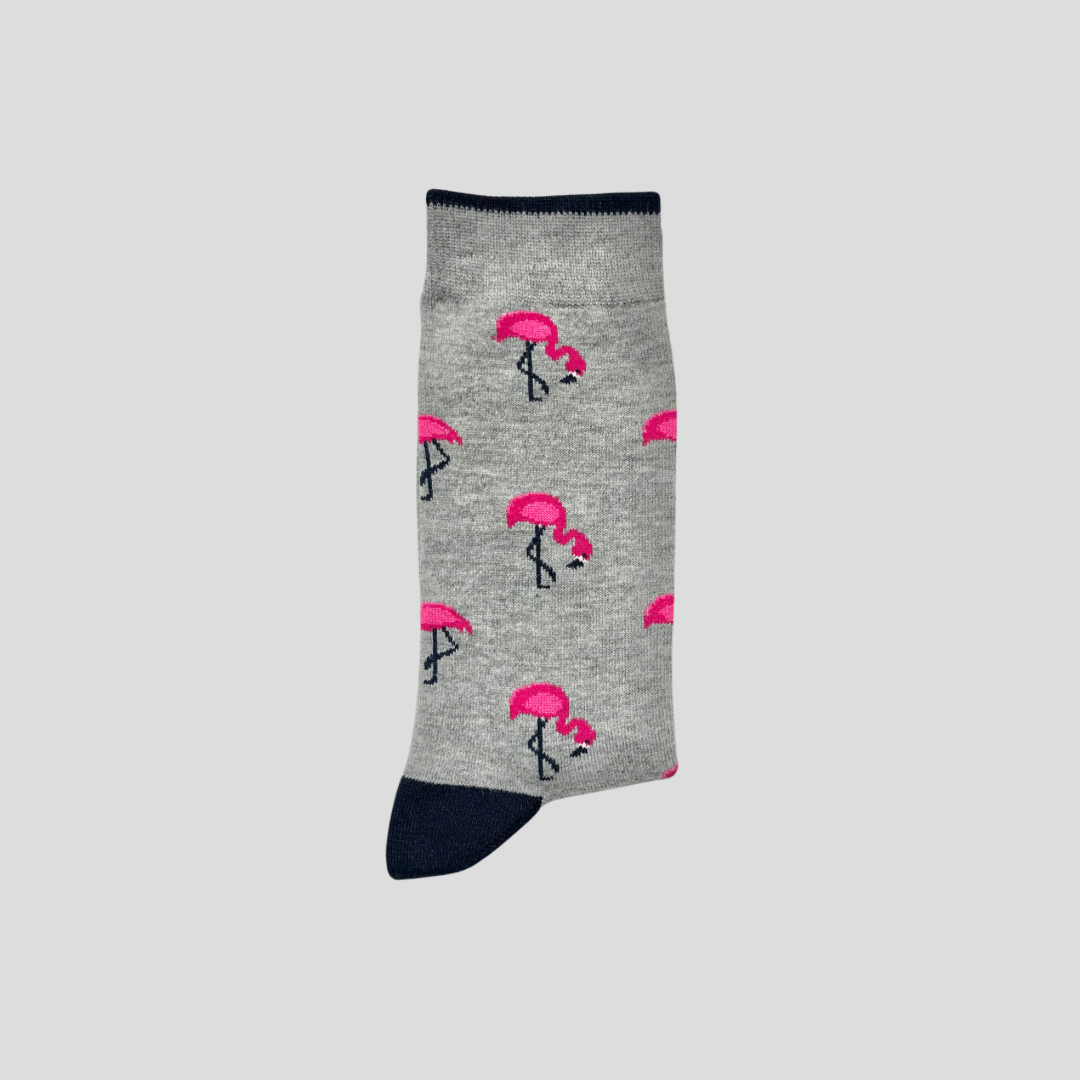 Pink Flamingo Socks