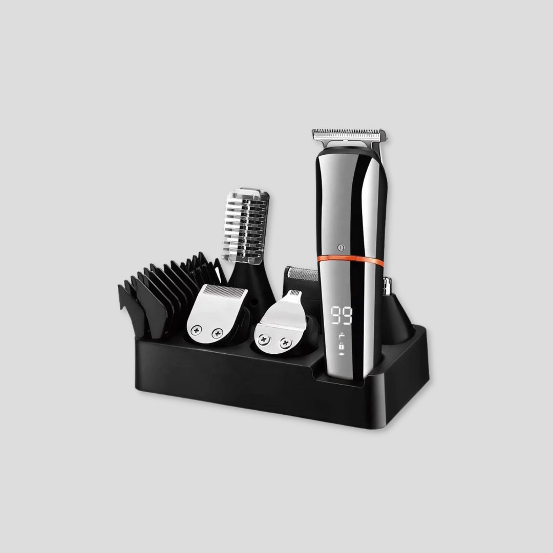 Professional beard grooming kit 2.0 with oil, balm, brush, comb and scissors - premium gifts for men who value grooming